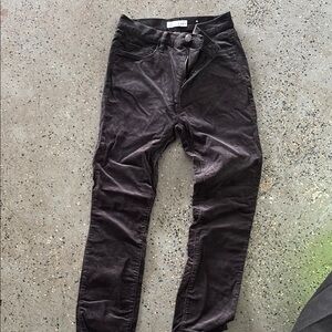 LOFT Black Corduroy Pants